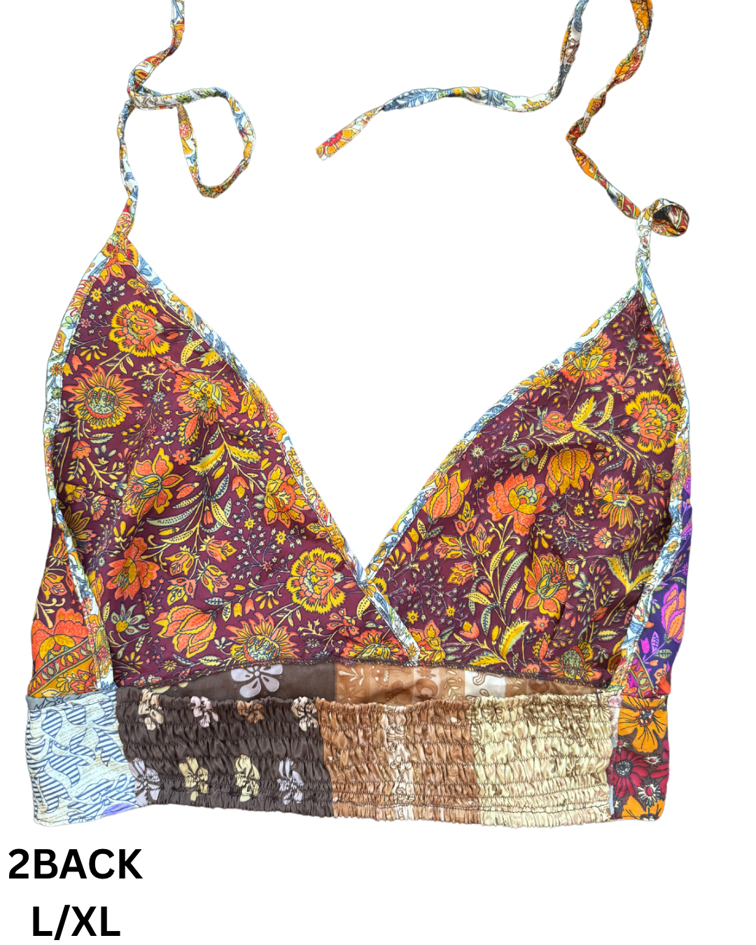 Patchwork Bralette - L/XL