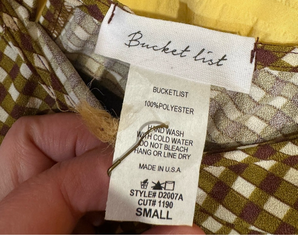 Plaid Flowy Mid Dress-Multiple Colors