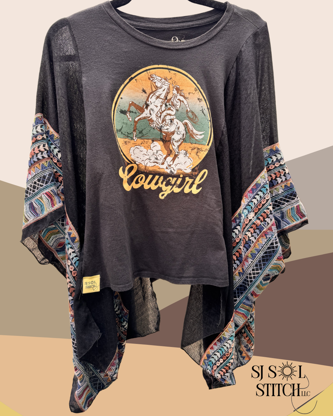 Cowgirl Upcycled Top — SJ Original