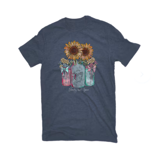 Spring Sunflower Graphic Tee