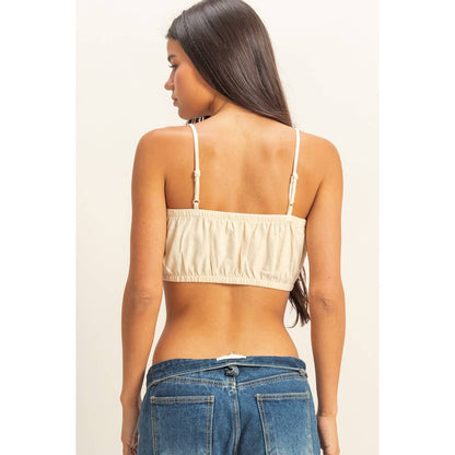 Cami Bandeau Crop Top (multiple colors)