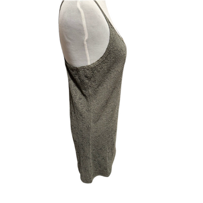 Olive Green Lace Tank Top