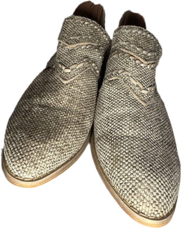 Miim Burlap Textured Booties Size 7.5