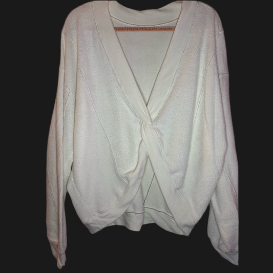 Oversized Twist Cozy Sweater