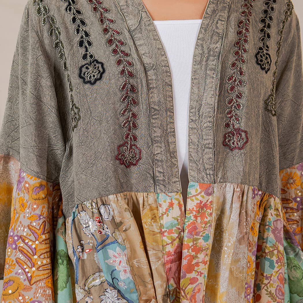 Vintage Bohemian : Patchwork Shirt