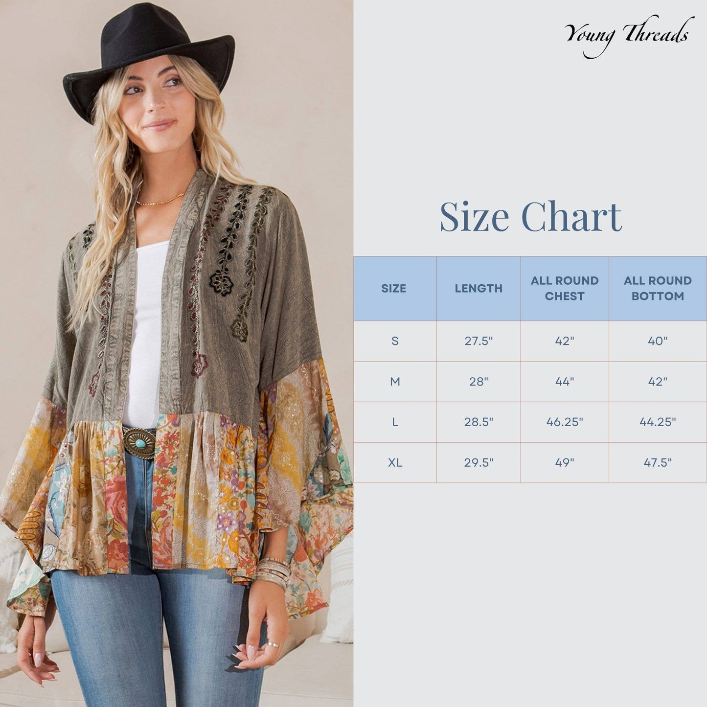 Vintage Bohemian : Patchwork Shirt