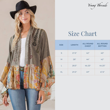 Vintage Bohemian : Patchwork Shirt