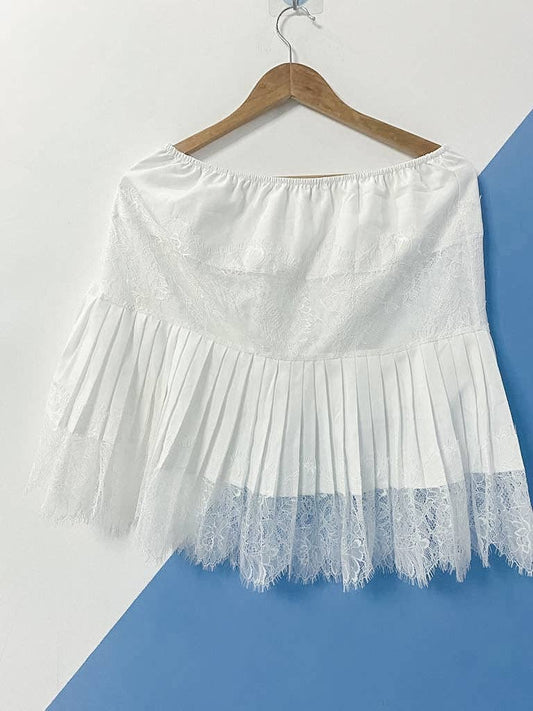 VIVIANE LACE SLIP SKIRT- Multiple Colors