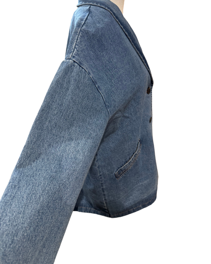 Blue Blazer Denim Jacket