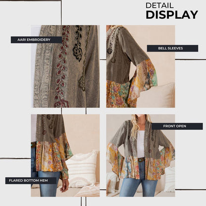 Vintage Bohemian : Patchwork Shirt