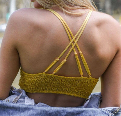Flower Crochet Lace Bralette ☀️