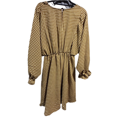 Plaid Flowy Mid Dress-Multiple Colors