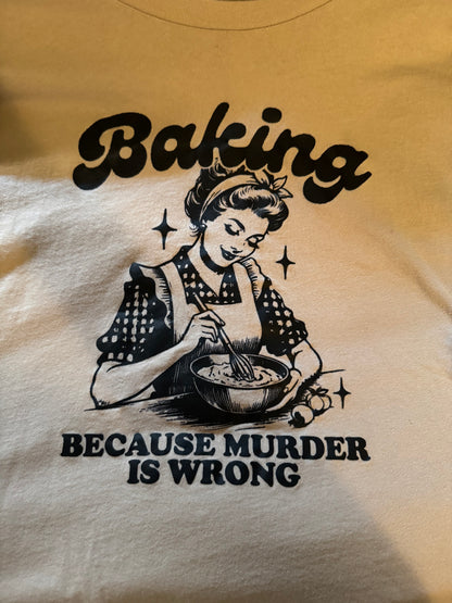 Baking Graphic Tee (preloved)