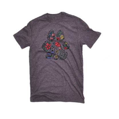 Flower Paw Graphic Tee
