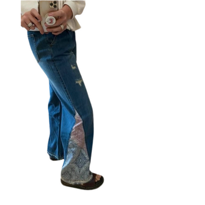Boho Flared Jeans