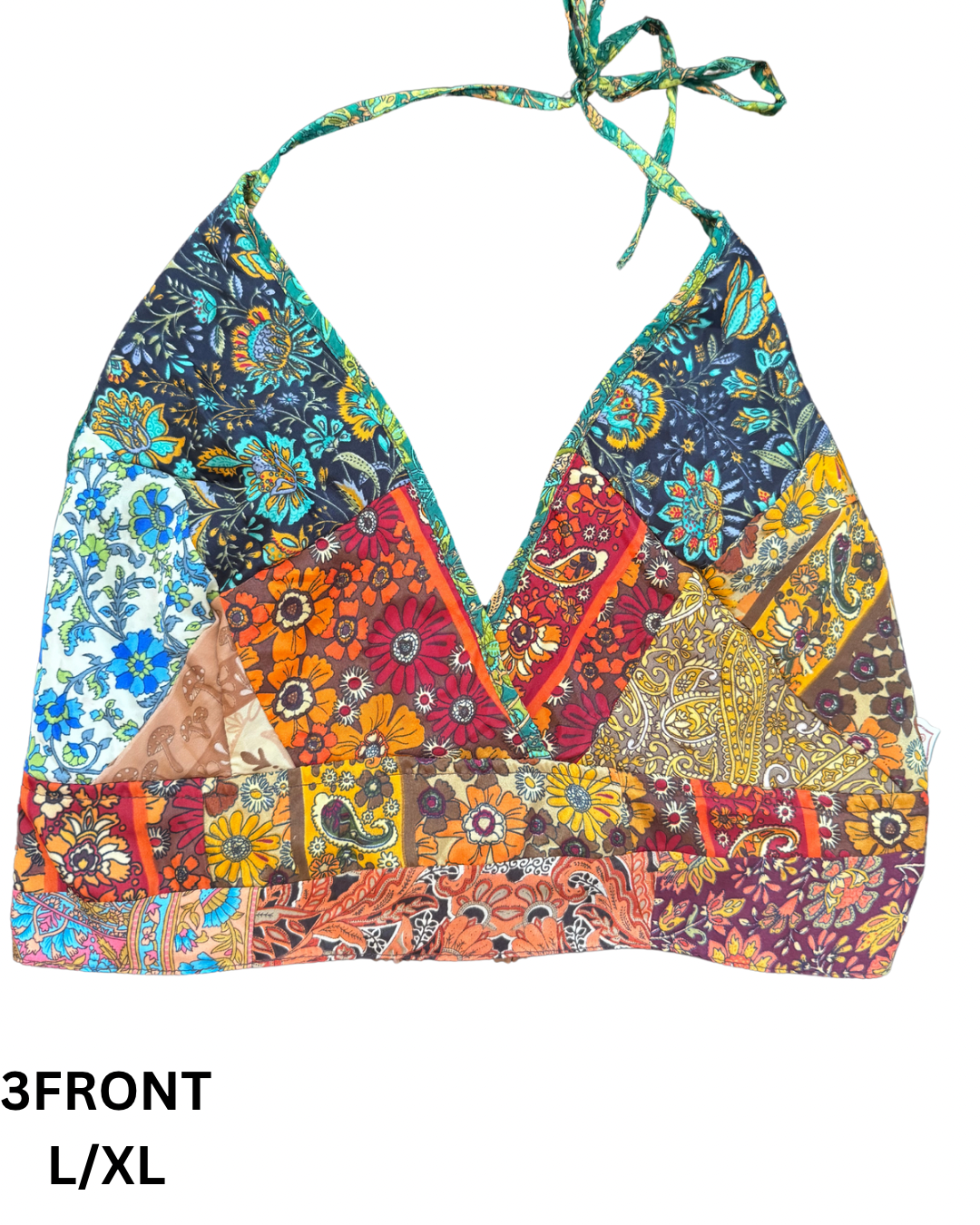 Patchwork Bralette - L/XL