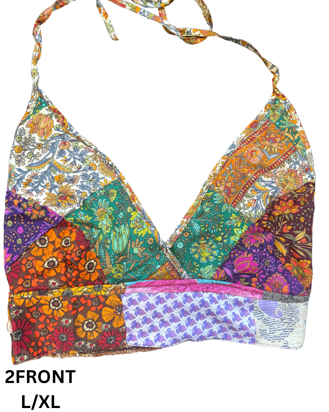 Patchwork Bralette - L/XL
