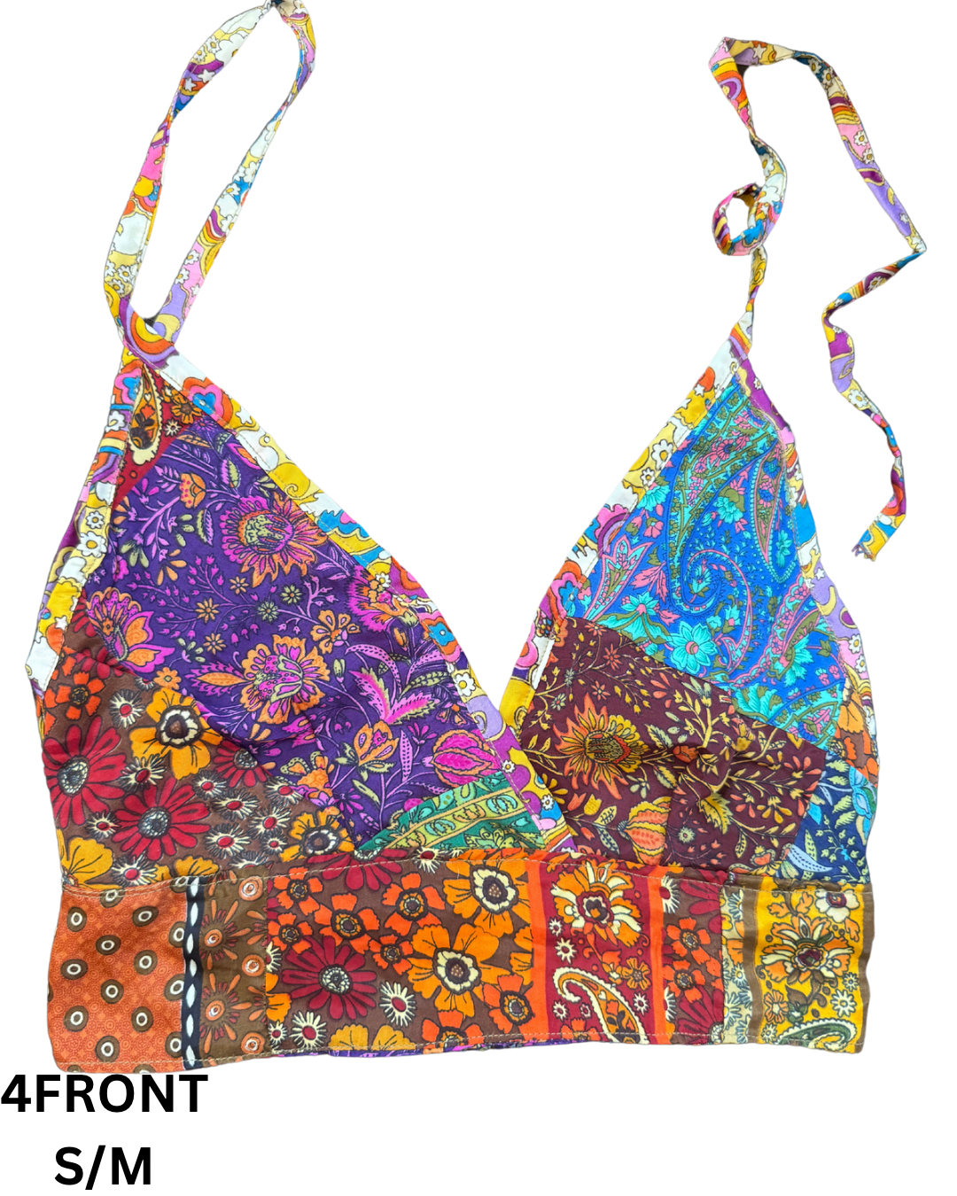 Patchwork Bralette - L/XL