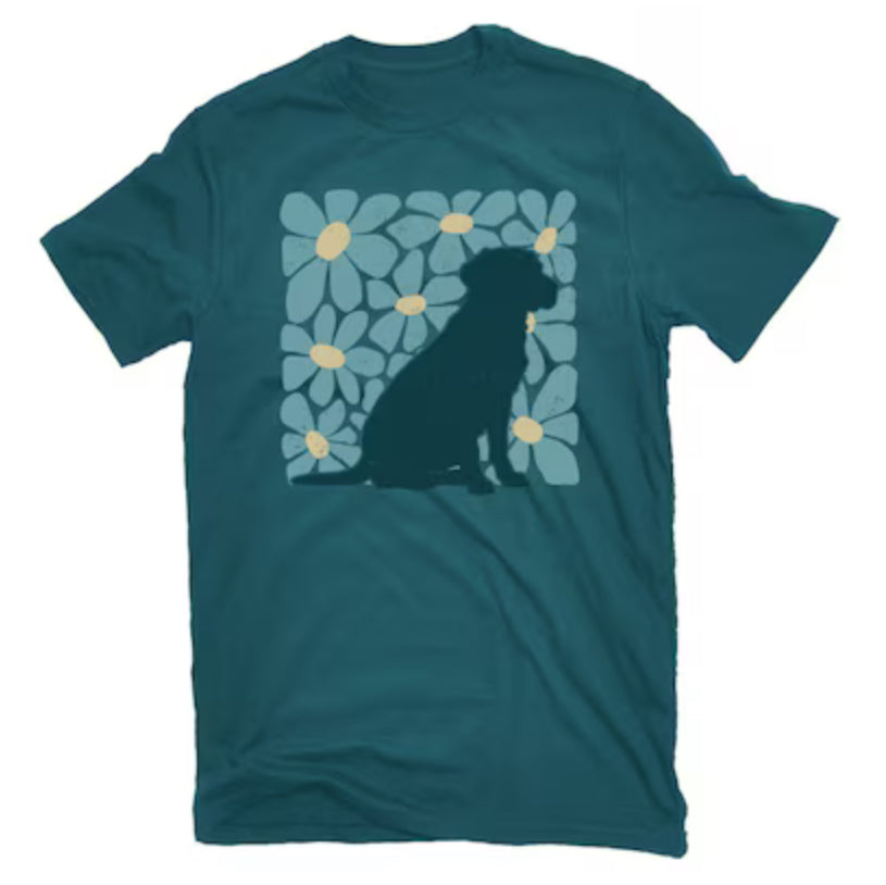 Dog Flower Tee