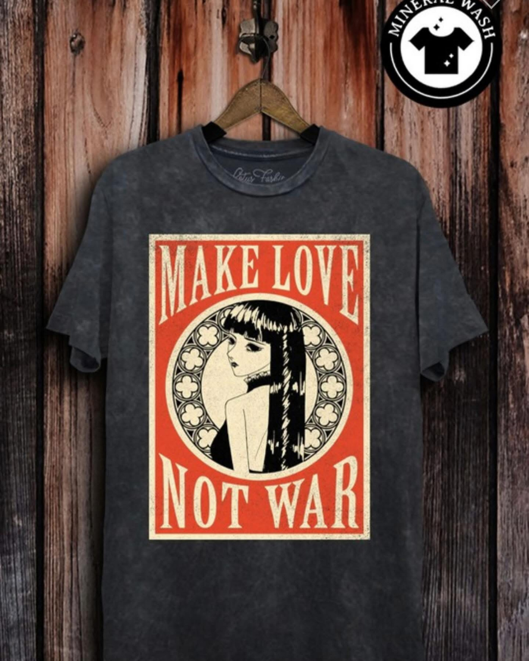 Make Love Not War Graphic Tee
