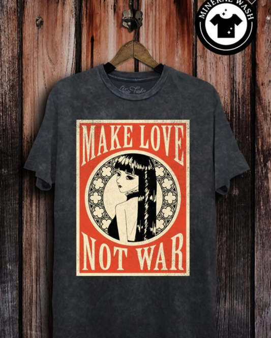 Make Love Not War Graphic Tee