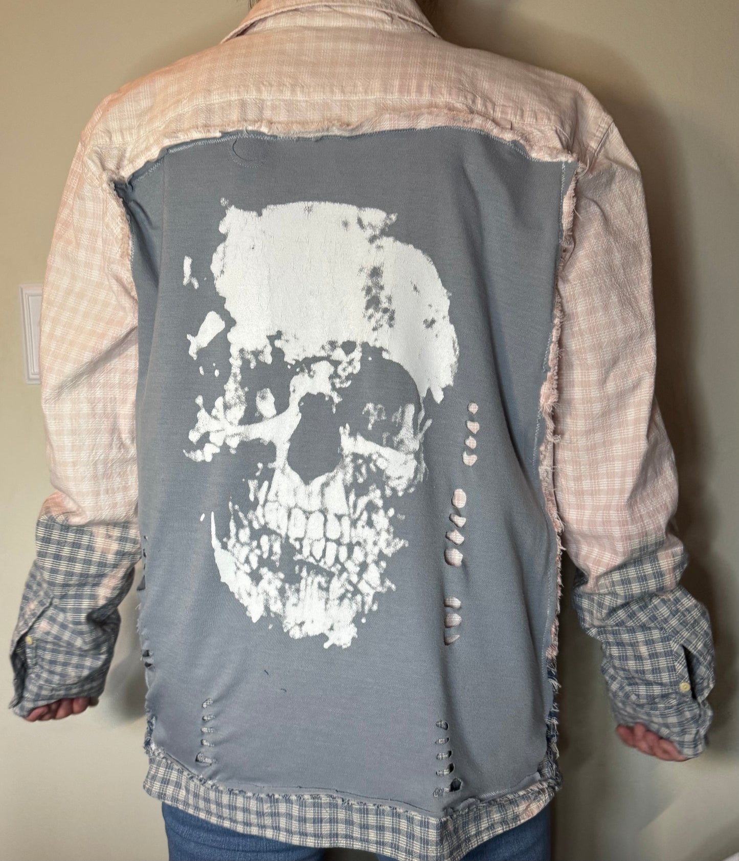 Custom Skull Flannel