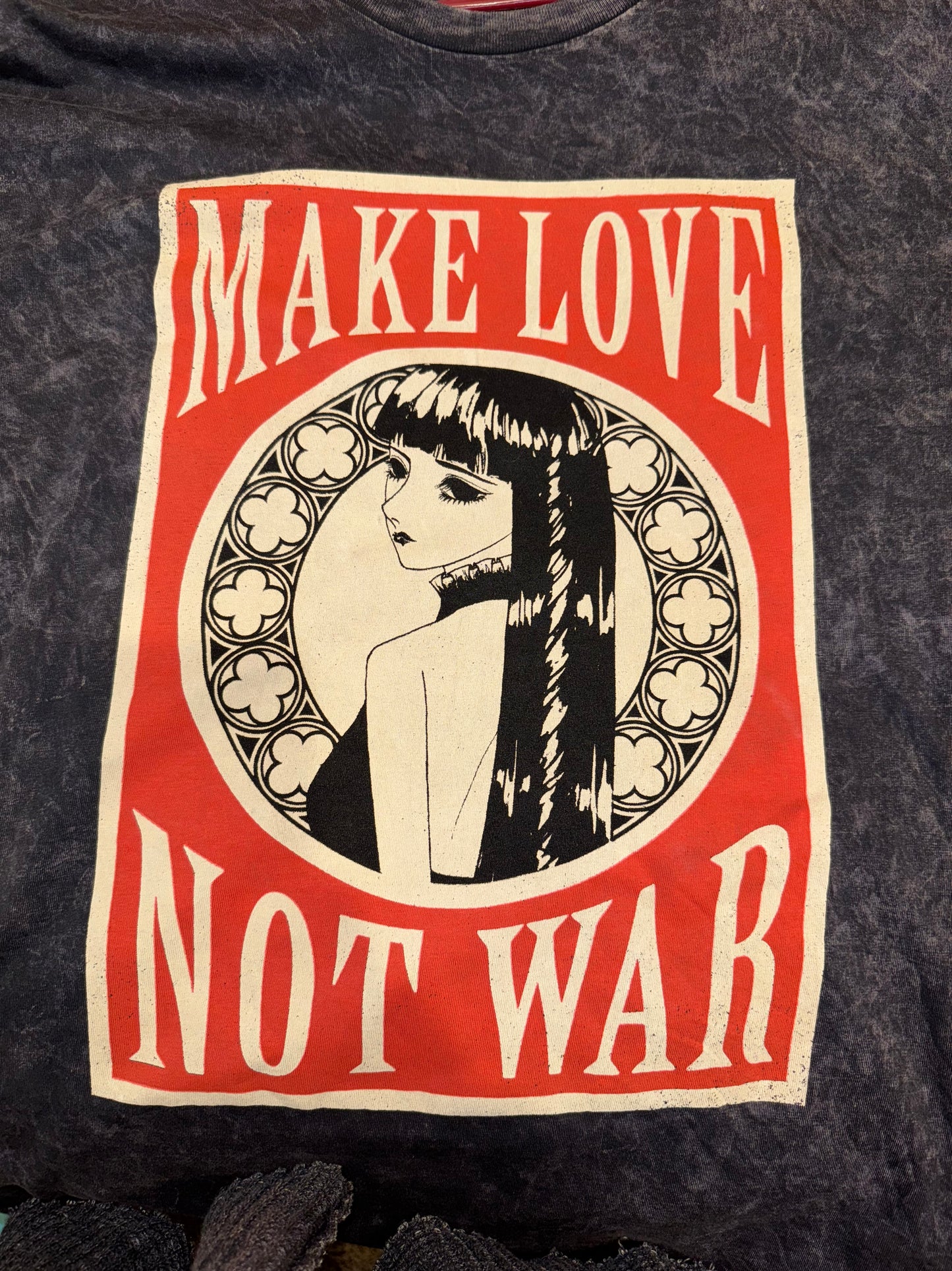 Make Love Not War Graphic Tee