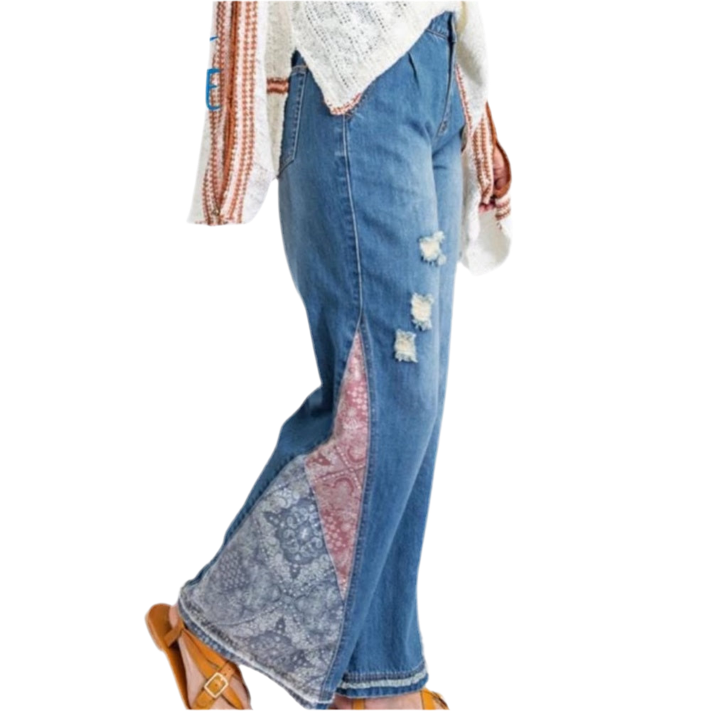 Boho Flared Jeans