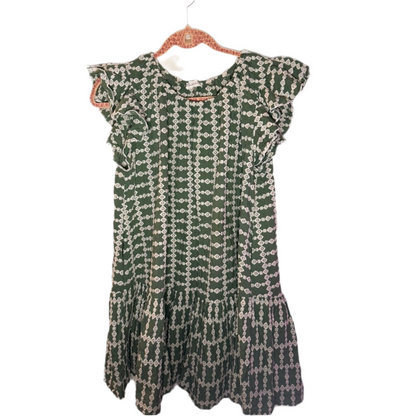 Green off the shoulder Dress - Large