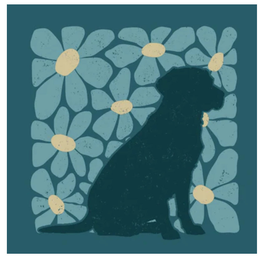 Dog Flower Tee