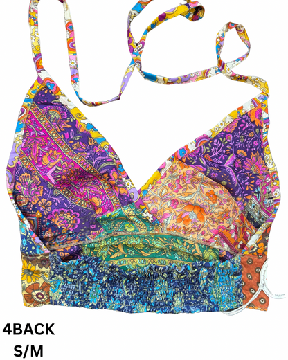 Patchwork Bralette - L/XL