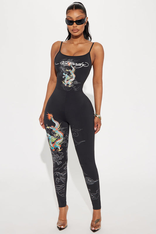 NWT - Y2K EdHardy One Piece - women's medium