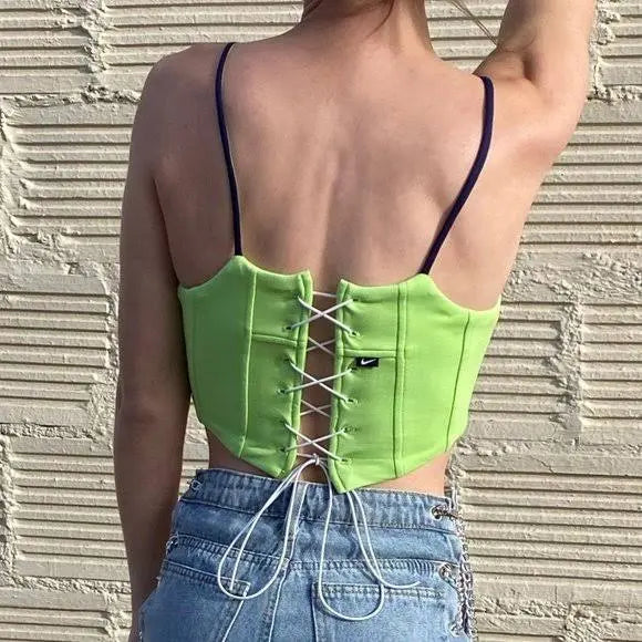Nike Corset Reversible crop top