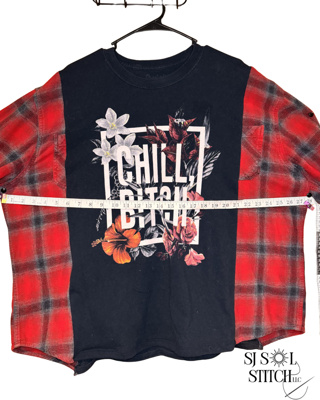 SJ original graphic flannel