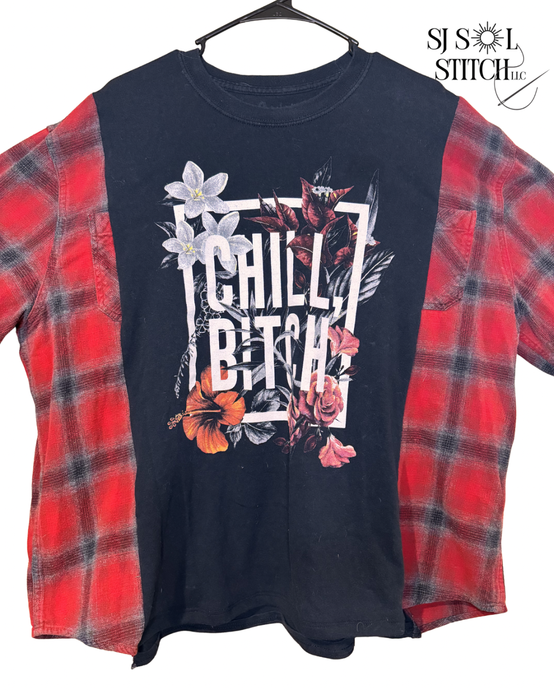 SJ original graphic flannel