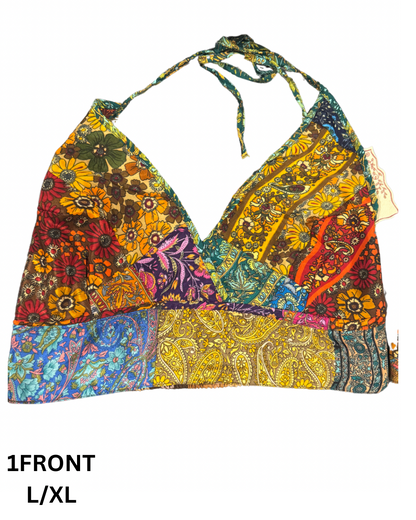 Patchwork Bralette - L/XL