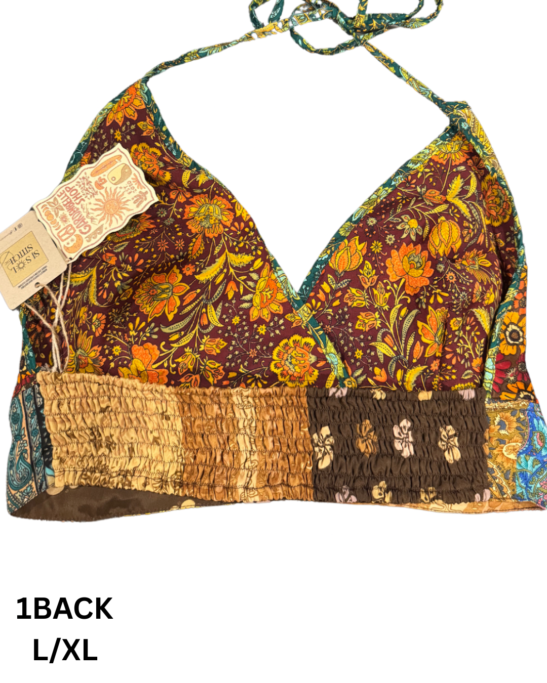 Patchwork Bralette - L/XL
