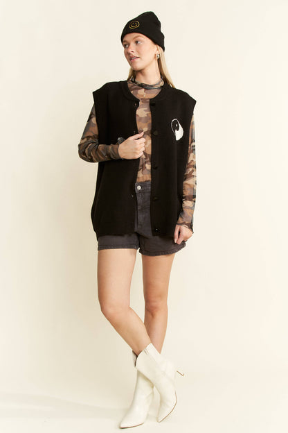 YIN YANG SWEATER VEST