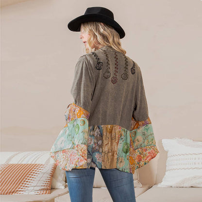 Vintage Bohemian : Patchwork Shirt