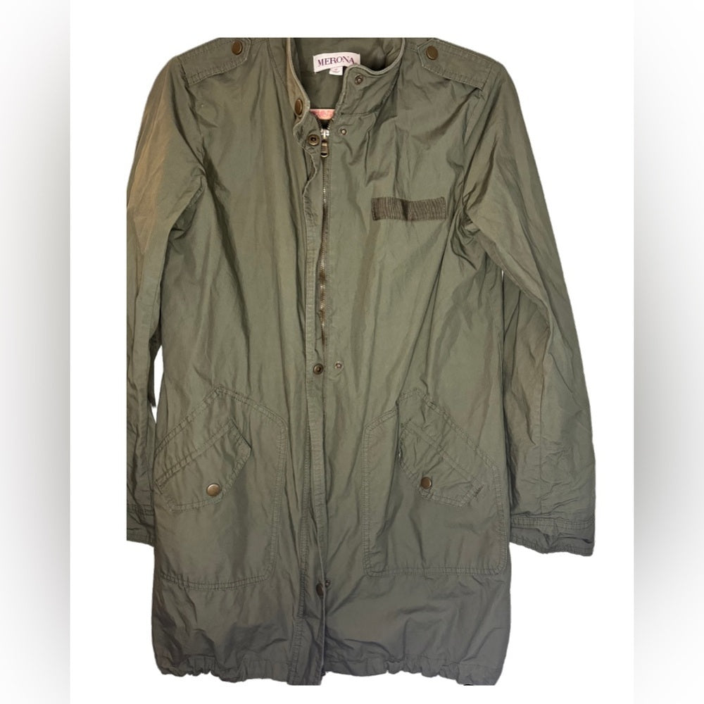 Army Green Military Jacket