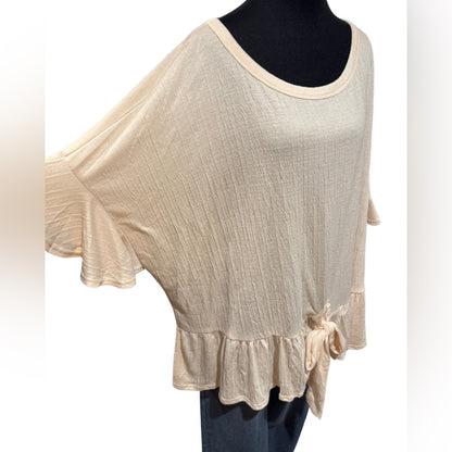 Hayden Cream Blouse women's 3XL